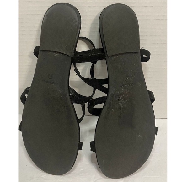 🖤Arizona Jean Black Beaded Sandals🖤 - Picture 4 of 6